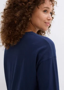 T-shirt avec empiècement chemisier