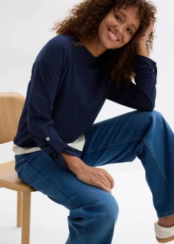 T-shirt avec empiècement chemisier