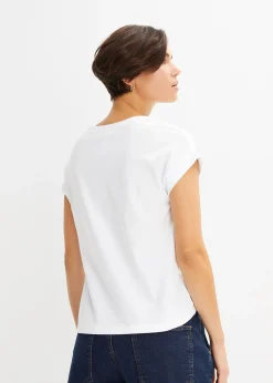 T-shirt avec fleurs de pissenlit