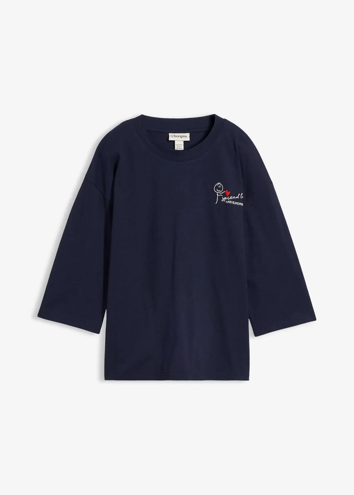 T-shirt boxy 100% coton