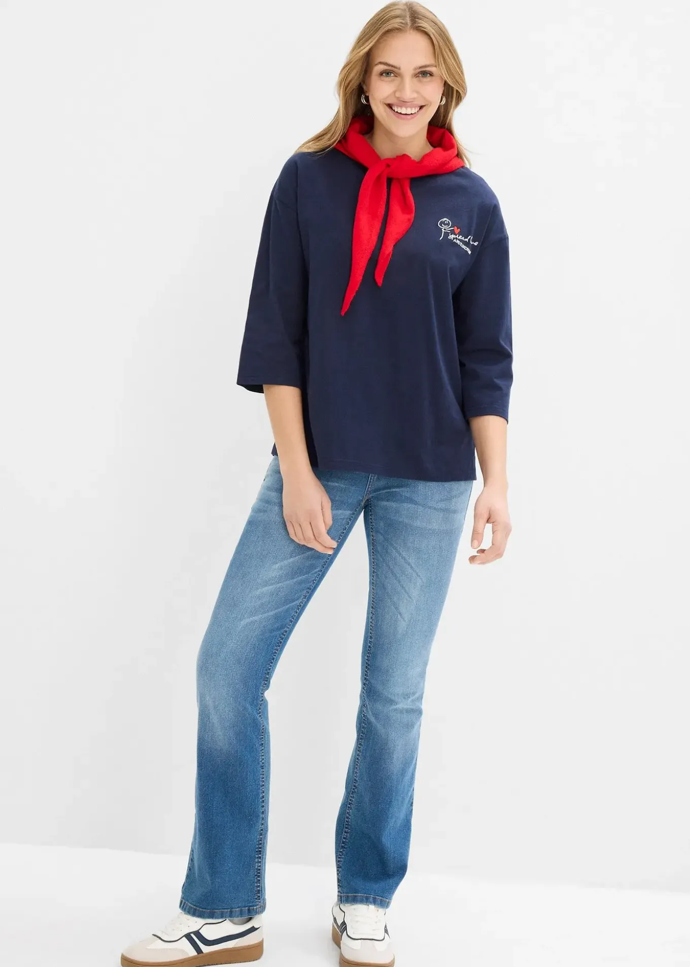 T-shirt boxy 100% coton