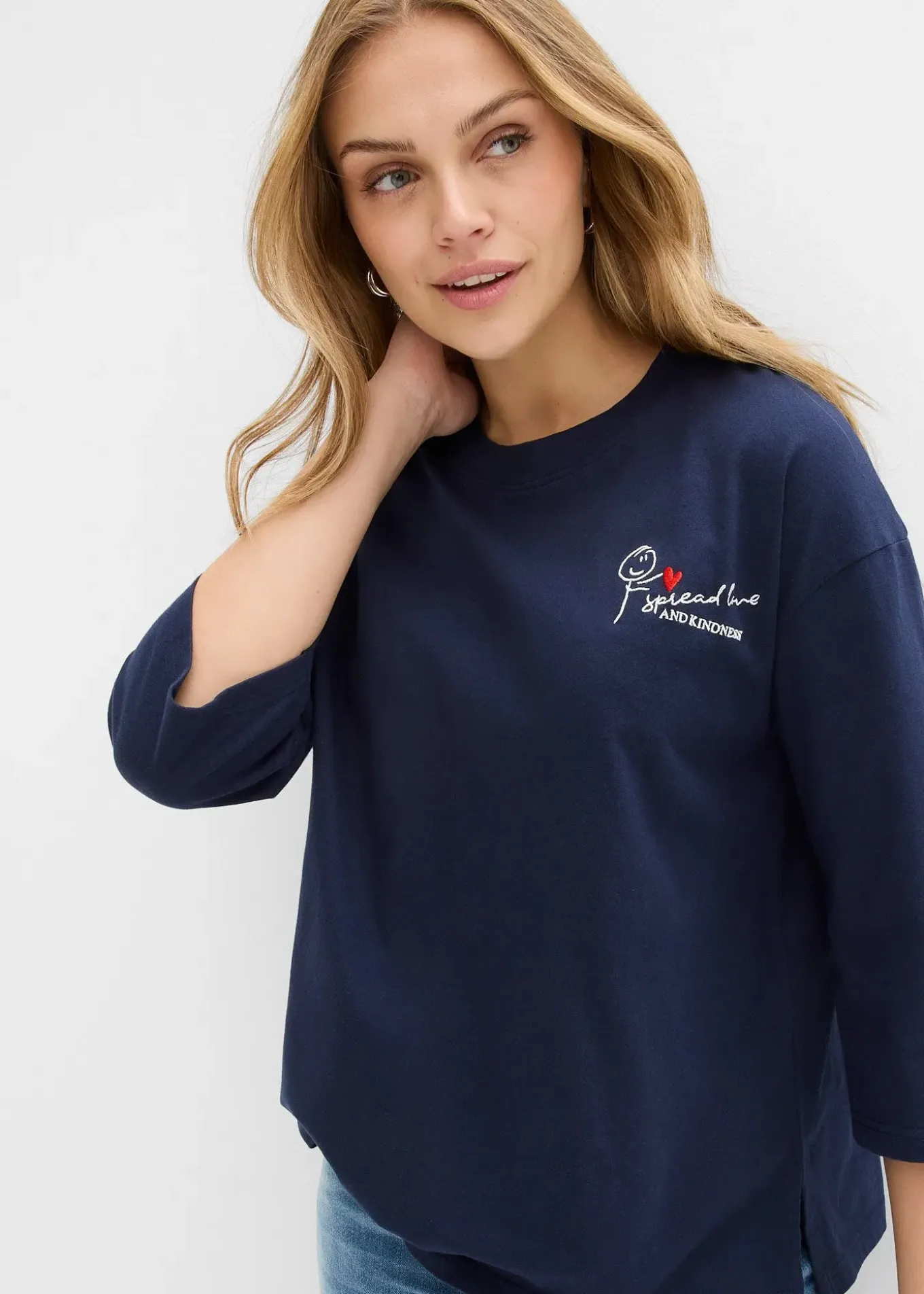 T-shirt boxy 100% coton