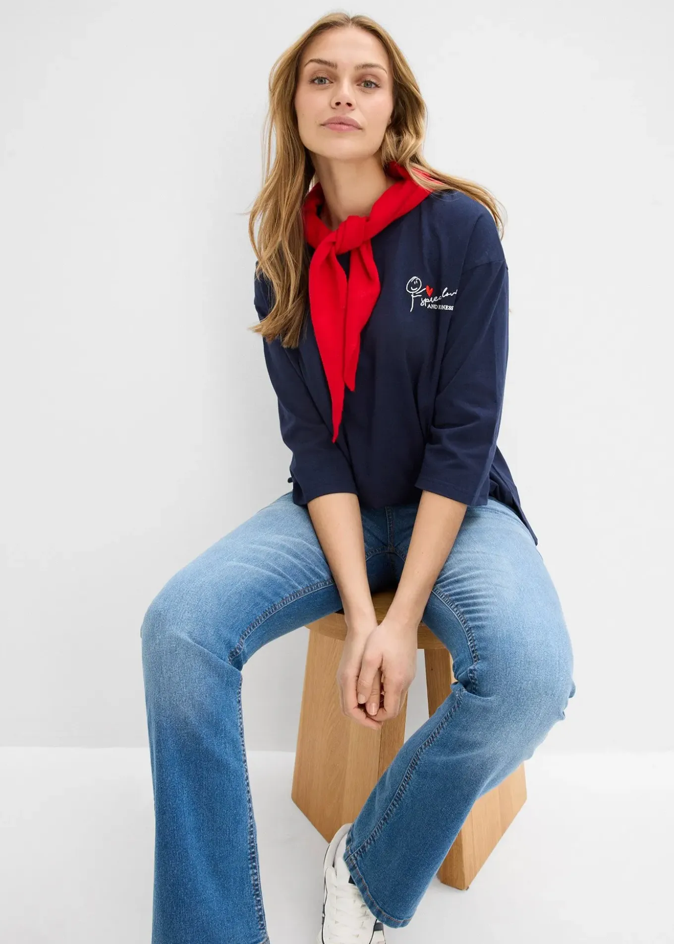 T-shirt boxy 100% coton