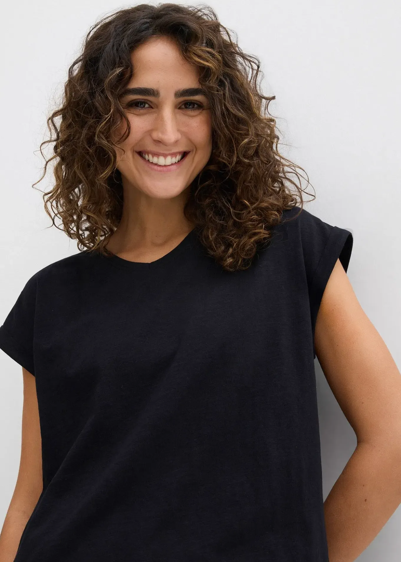 T-shirt boxy 100% coton