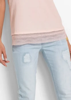 T-shirt boxy en coton