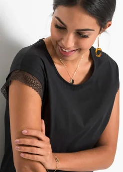 T-shirt boxy en coton