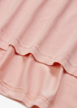 T-shirt boxy en viscose extensible