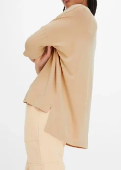 T-shirt boxy en viscose extensible