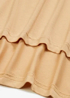 T-shirt boxy en viscose extensible