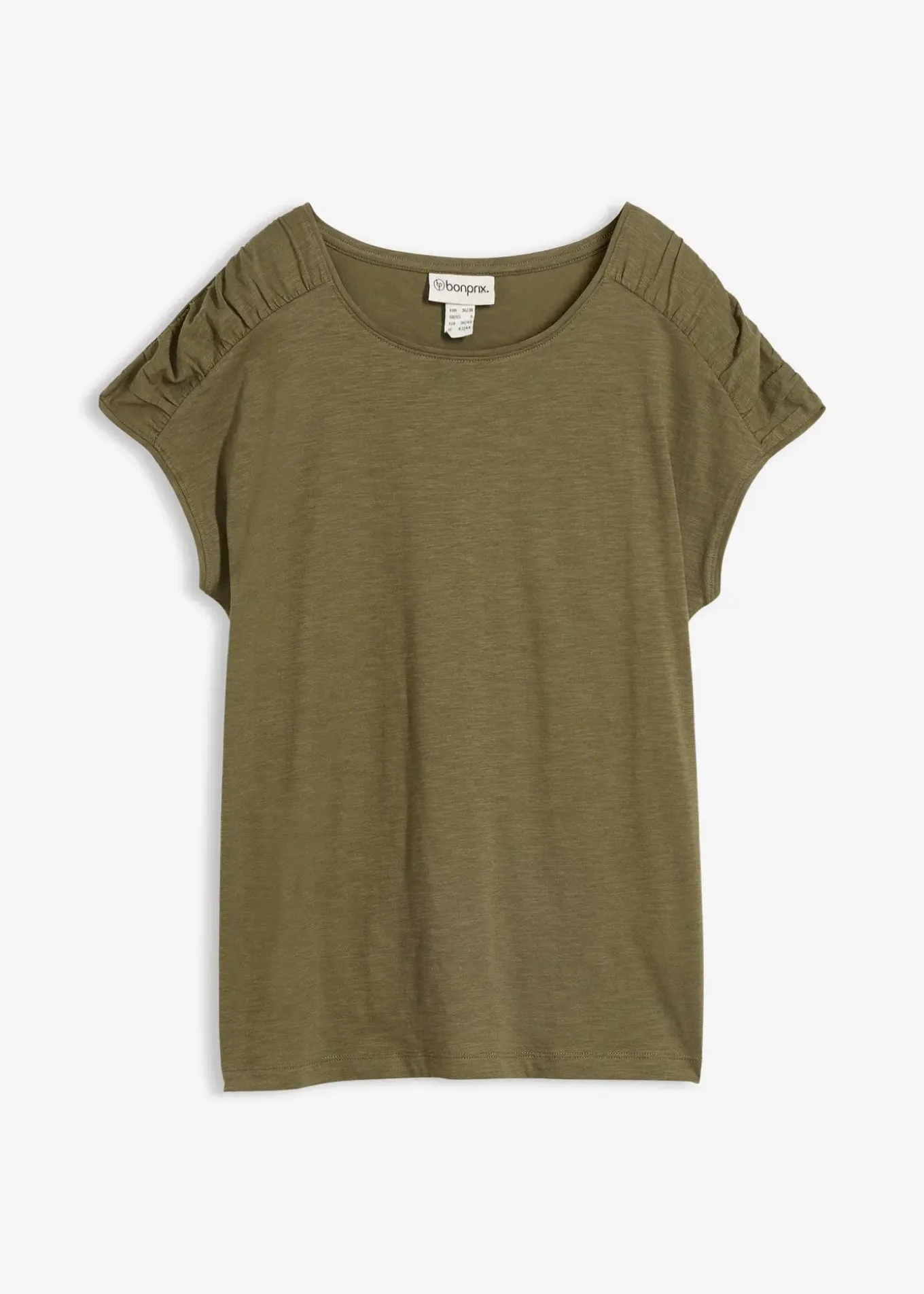T-shirt boxy, manches courtes