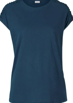 T-shirt boxy, manches courtes