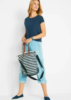 T-shirt boxy, manches courtes