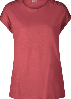 T-shirt boxy, manches courtes