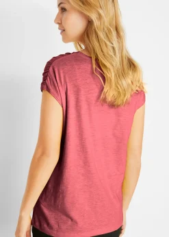 T-shirt boxy, manches courtes