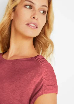 T-shirt boxy, manches courtes