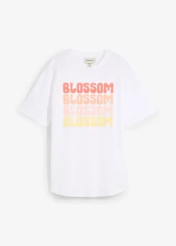 T-shirt boxy oversize en coton