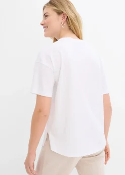 T-shirt boxy oversize en coton