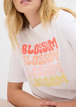 T-shirt boxy oversize en coton