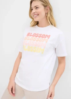 T-shirt boxy oversize en coton