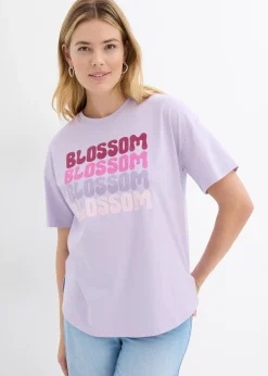 T-shirt boxy oversize en coton