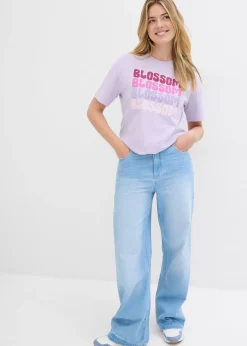 T-shirt boxy oversize en coton