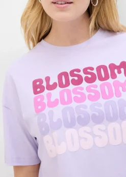 T-shirt boxy oversize en coton