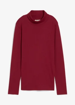 T-shirt col roulé 100% coton