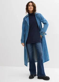 T-shirt col roulé 100% coton