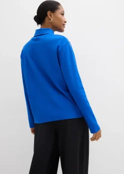 T-shirt col roulé 100% coton