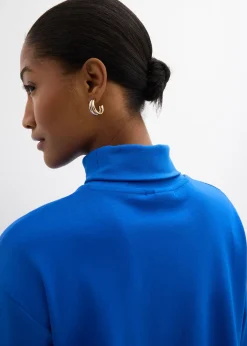 T-shirt col roulé 100% coton