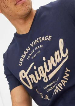 T-shirt col V, 100% coton