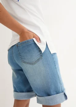 T-shirt coton ample avec imprimé brodé