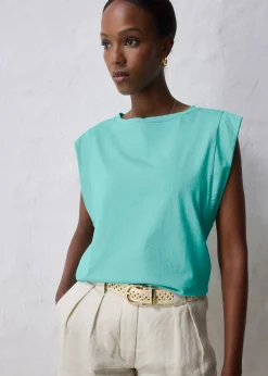 T-shirt coton et soie