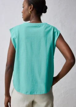 T-shirt coton et soie