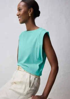 T-shirt coton et soie