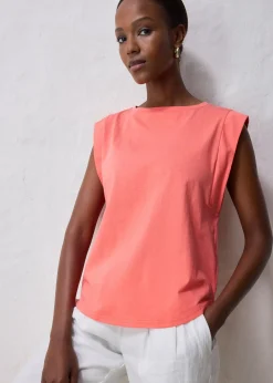 T-shirt coton et soie