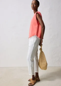 T-shirt coton et soie