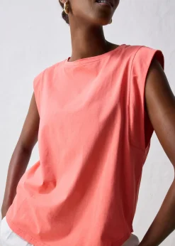 T-shirt coton et soie