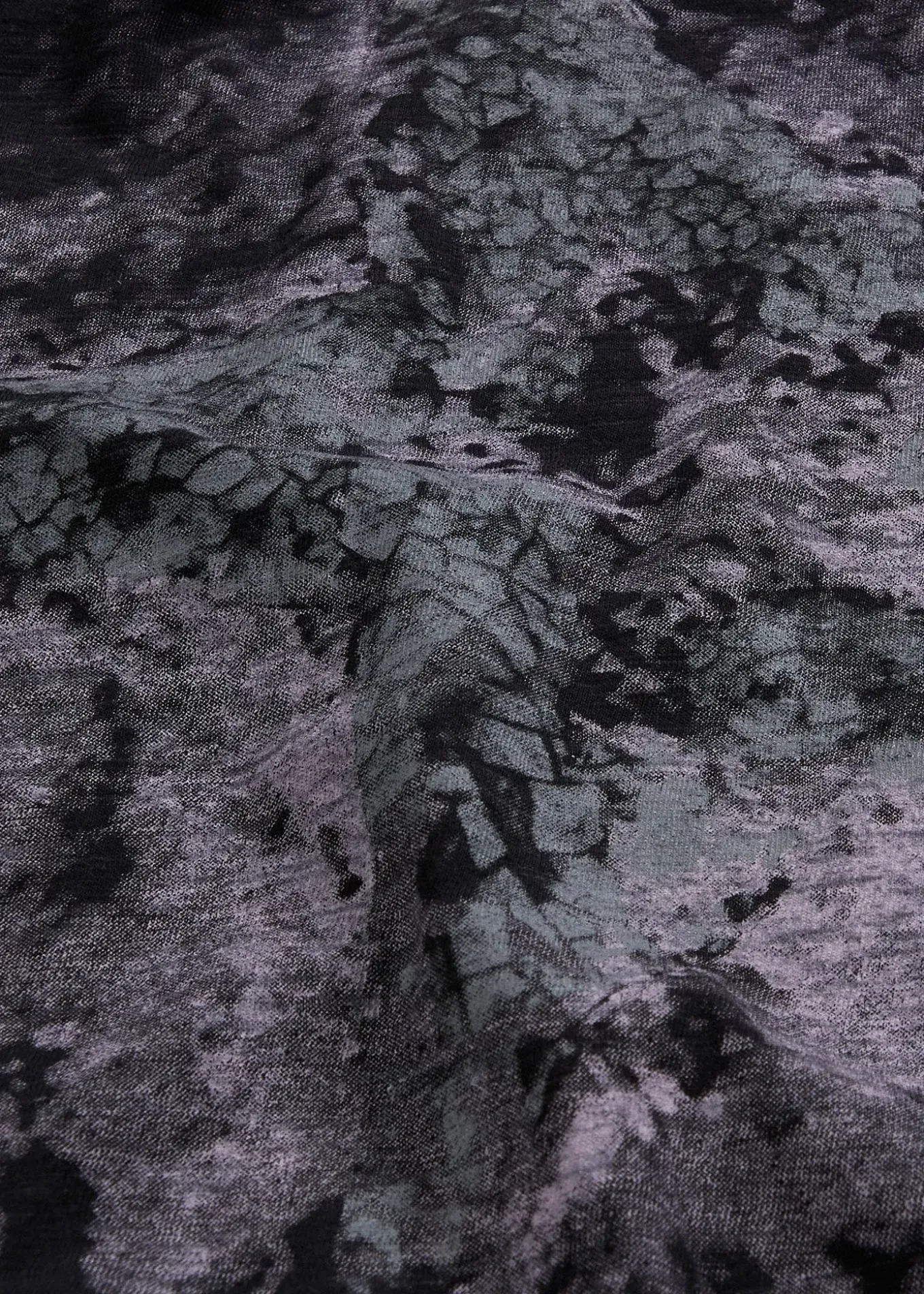 T-shirt coton fil flammé à manches courtes