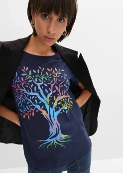 T-shirt coton imprimé