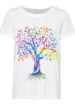 T-shirt coton imprimé