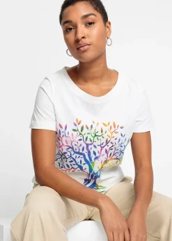 T-shirt coton imprimé