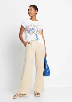 T-shirt coton imprimé