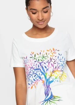 T-shirt coton imprimé