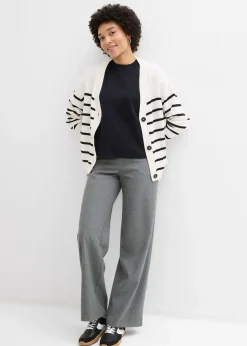 T-shirt court et oversize en coton épais