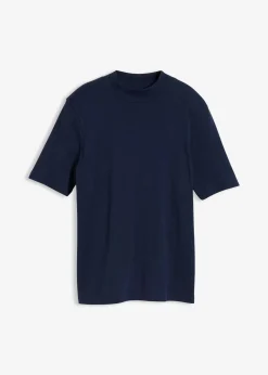 T-shirt côtelé 100% coton