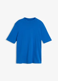 T-shirt côtelé 100% coton