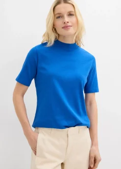 T-shirt côtelé 100% coton