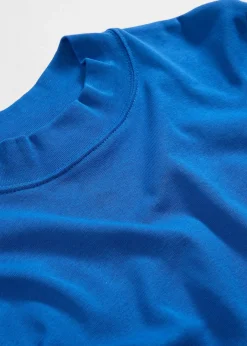 T-shirt côtelé 100% coton