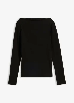 T-shirt côtelé ajusté